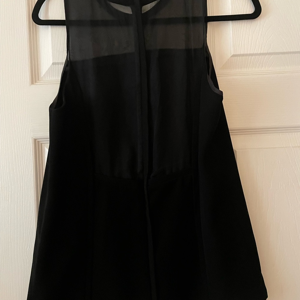 Beautiful, classy black top.